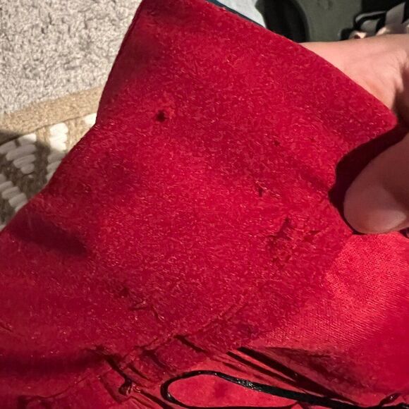 Hello Molly Svelte Lace Embroidered Maxi Dress | Red size 6 - Picture 16 of 16